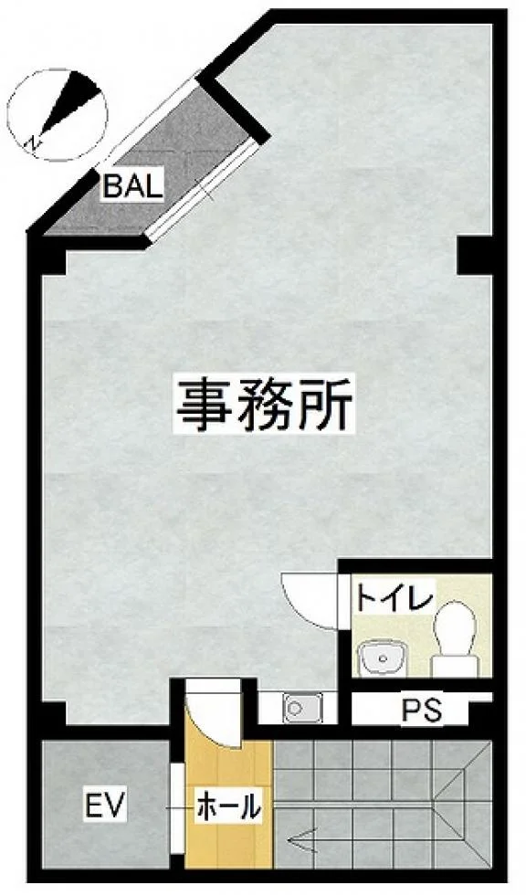 ブロッケンビル 3 フロア図面 1