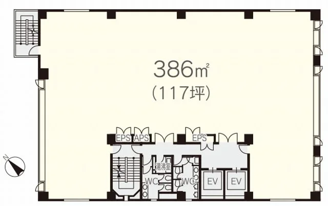 蔵前セントラルビル 2 フロア図面 5