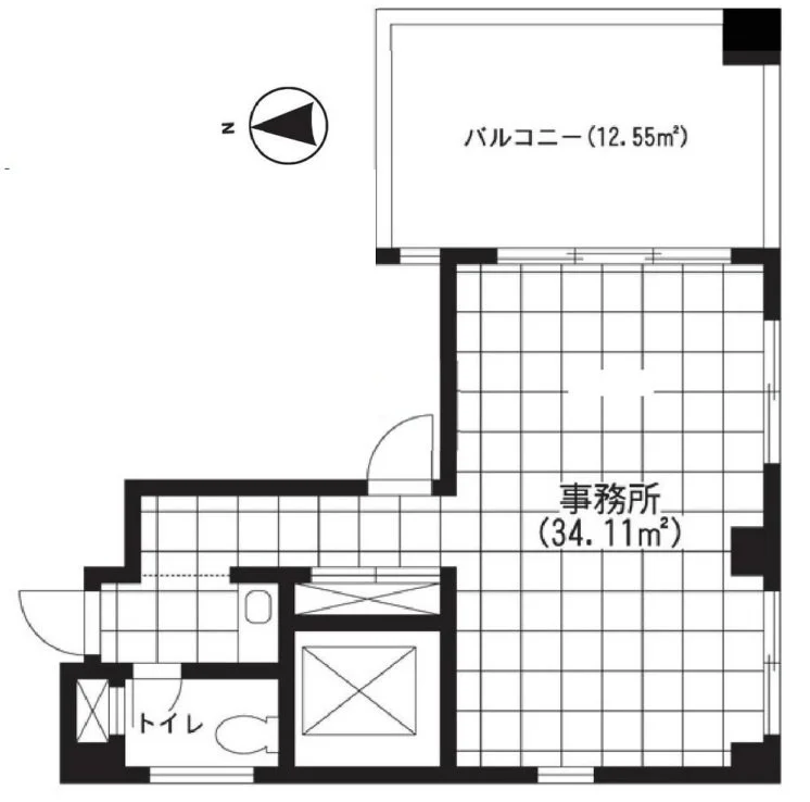 メゾン戸田 7 フロア図面 1