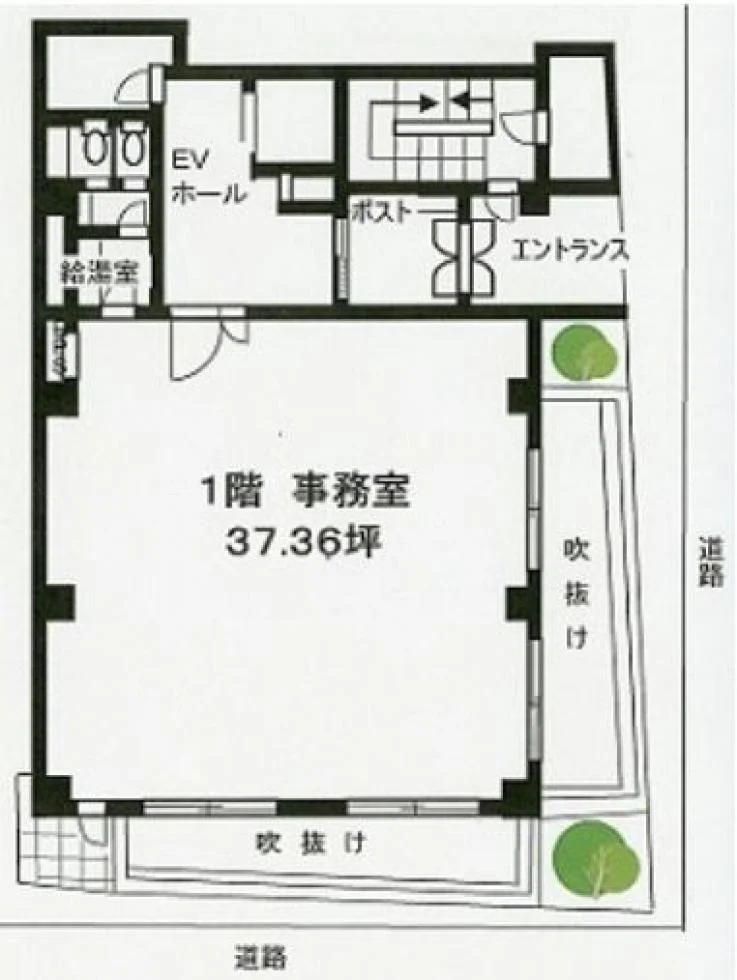 エスティビル(STビル) 1 フロア図面 6