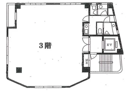 三恵中田ビル 3 フロア図面 9