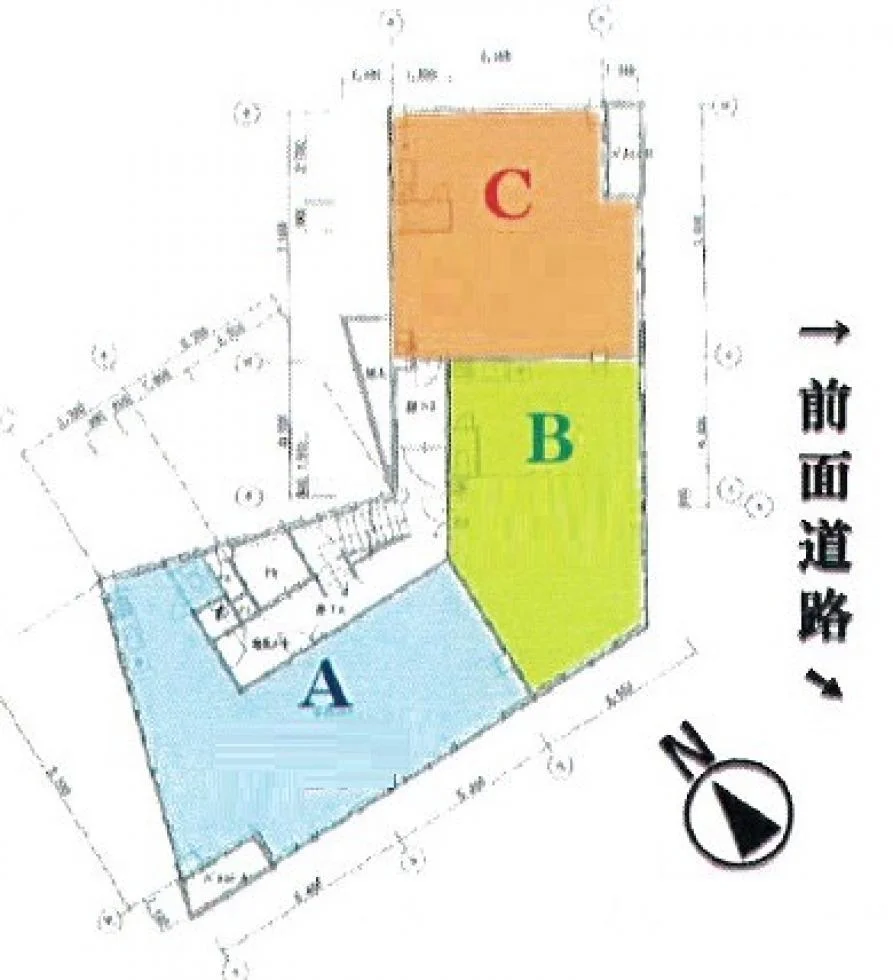 玉川ビル 2 フロア図面 1