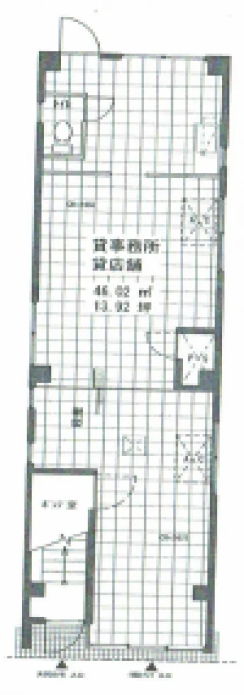 岡安ビル 1 フロア図面 7