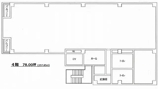 広小路ビル(上野広小路ビル) 4 フロア図面 1