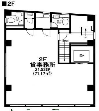 タイムビル-2 2 フロア図面 5