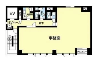 第1石田ビル 4 フロア図面 6