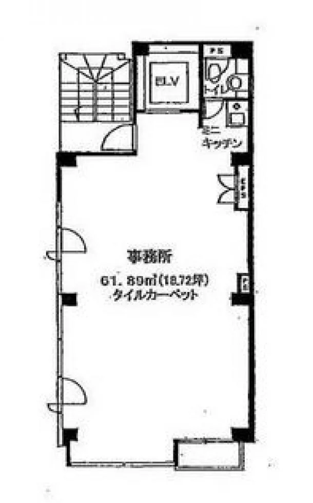 サイコービル 4 フロア図面 1