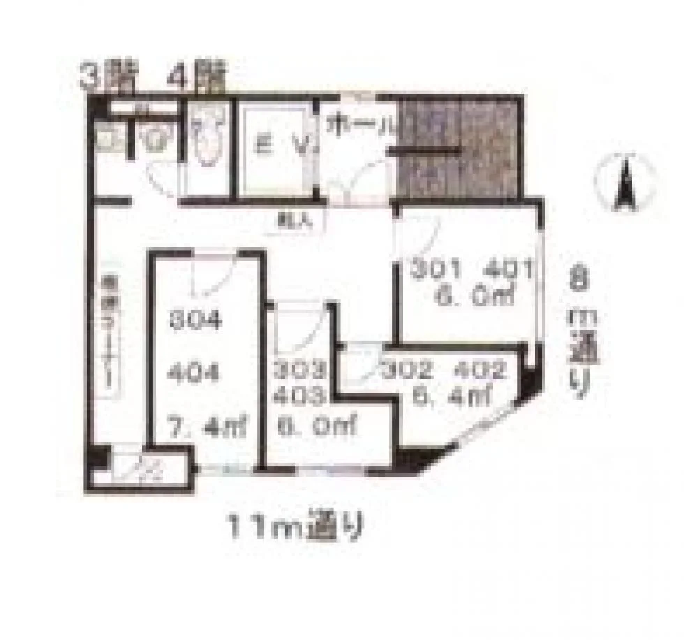 トビタビル 3 フロア図面 1