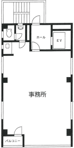 山口ビル 5 フロア図面 1