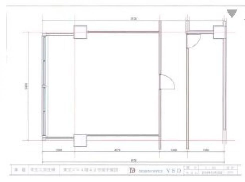 東宝工芸ビル 4 フロア図面 5