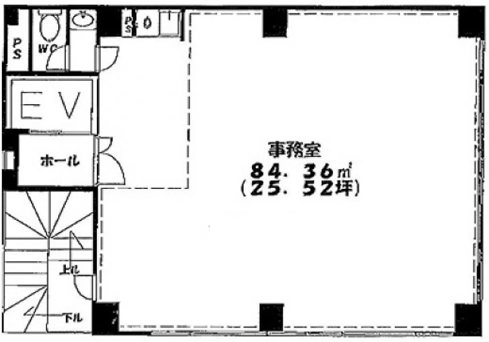 三喜屋ビル 3 フロア図面 6