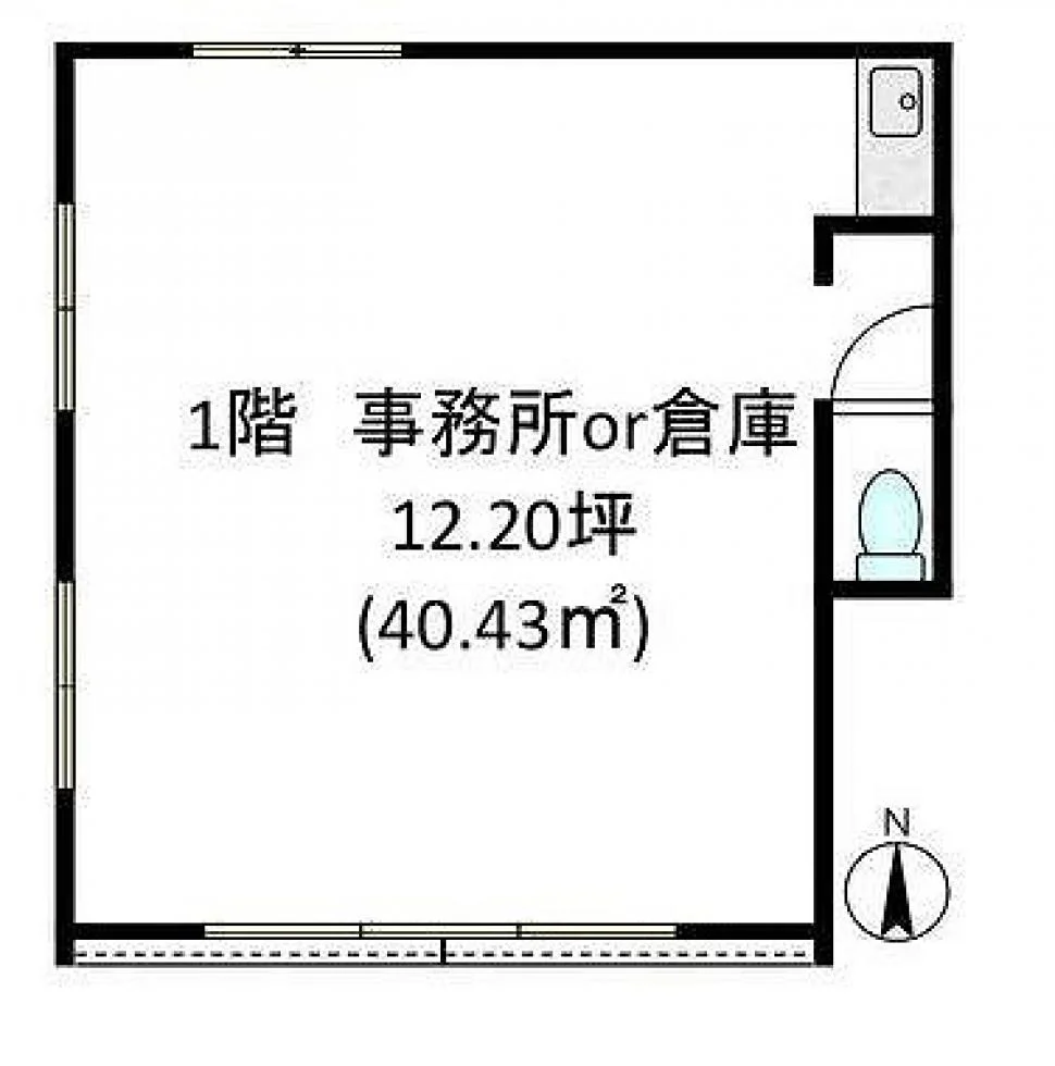 鈴木ビル 1 フロア図面 9