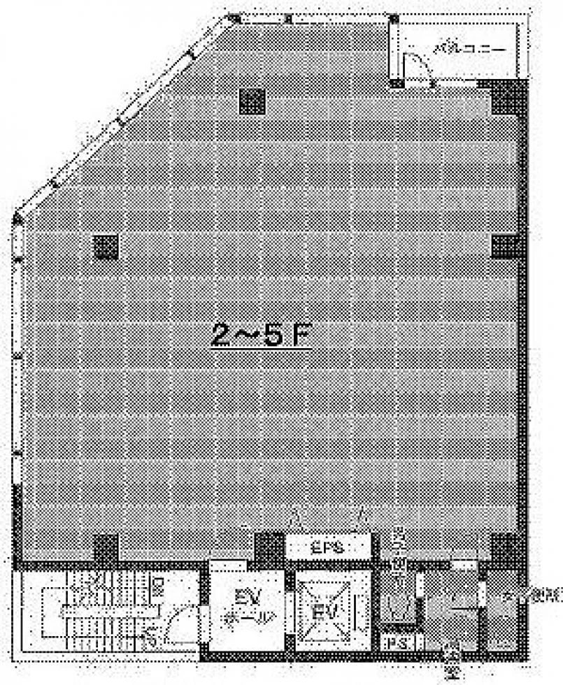 イマスNBビル 3 フロア図面 1