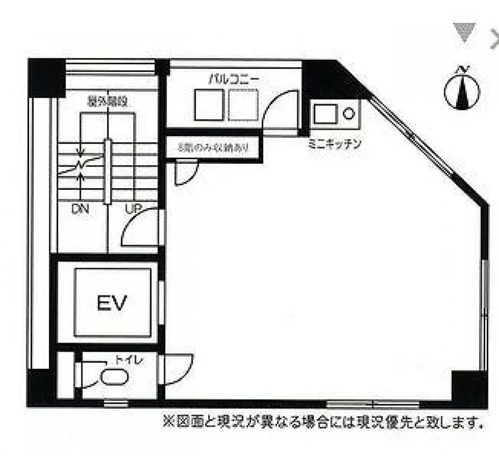 ポモドーロ清洲橋通りビル 4 フロア図面 1