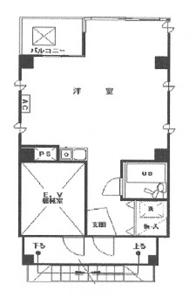 近江屋ビル 8 フロア図面 1