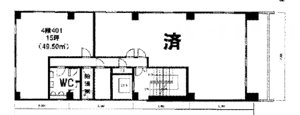 KEN BUILDING(ケンビルディング)ビル 4 フロア図面 6