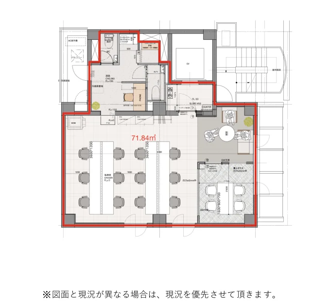 M.BALANCE+UENO EAST 2 フロア図面 18