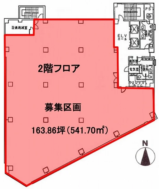 いちご東池袋ビル 2 フロア図面 19