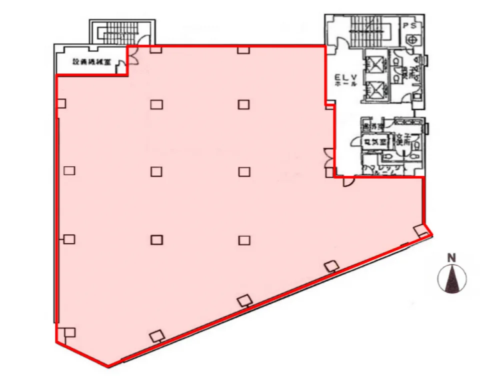 いちご東池袋ビル 2 フロア図面 20