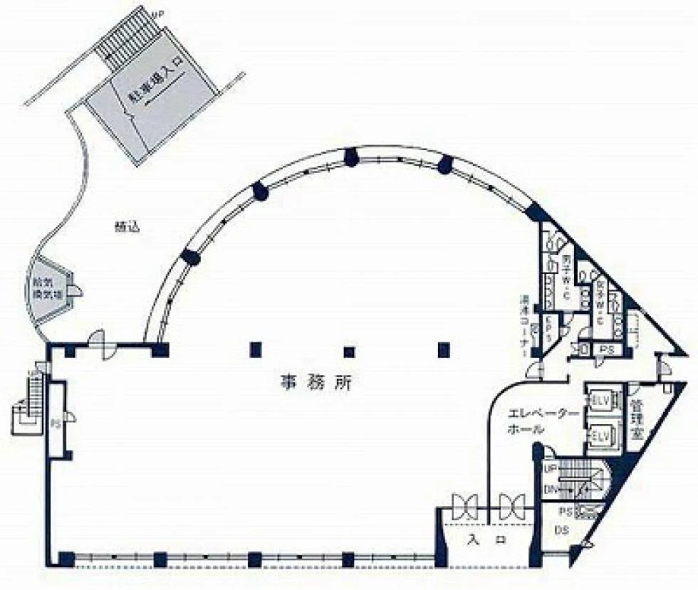 目白NTビル 1 フロア図面 40