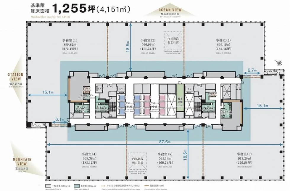 横浜コネクトスクエア(事務所区画) 11 - 画像1