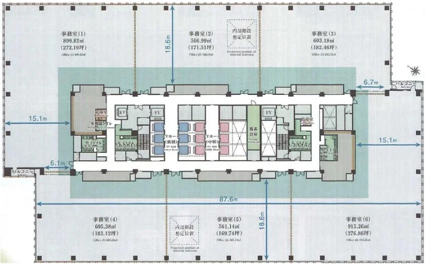 横浜コネクトスクエア(事務所区画) 12 - 画像1