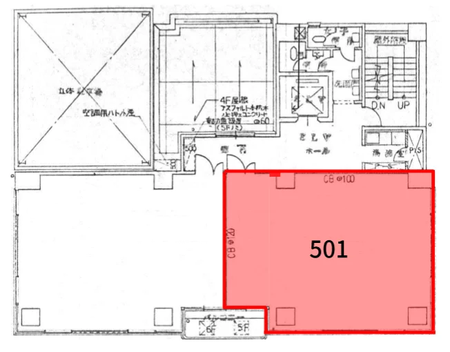 LANDIC BLD. 5 フロア図面 33