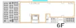 MGH大名148ビル 6 フロア図面 1