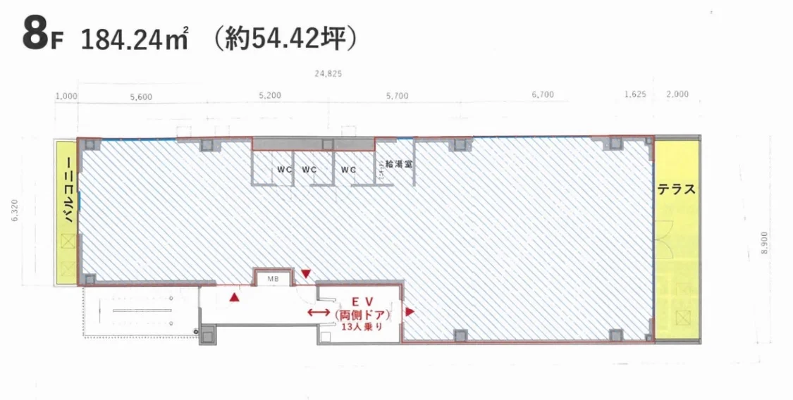 AG六本松(エージー六本松) 8 フロア図面 7