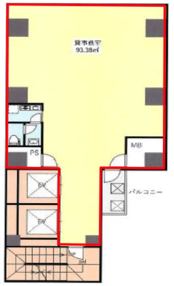 HAKATA TENYAMACHI PLACE 6 フロア図面 31