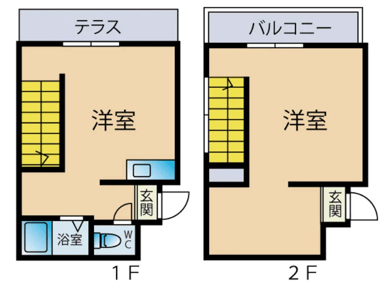 さくら・さくら 1-2 フロア図面 3