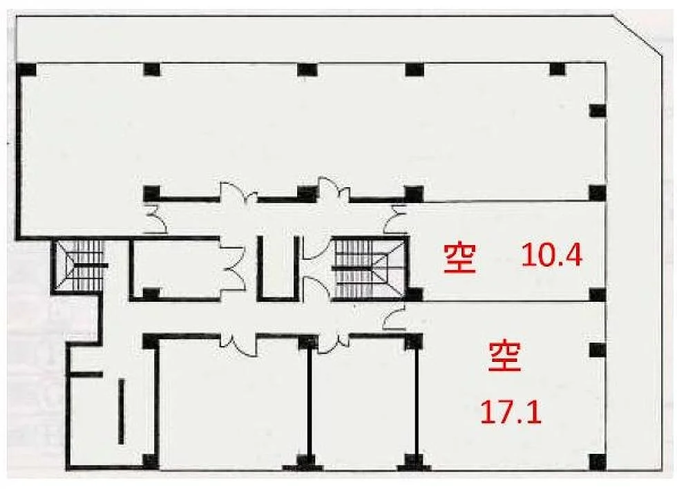 第5岡部ビル(第五岡部ビル) 5 フロア図面 43