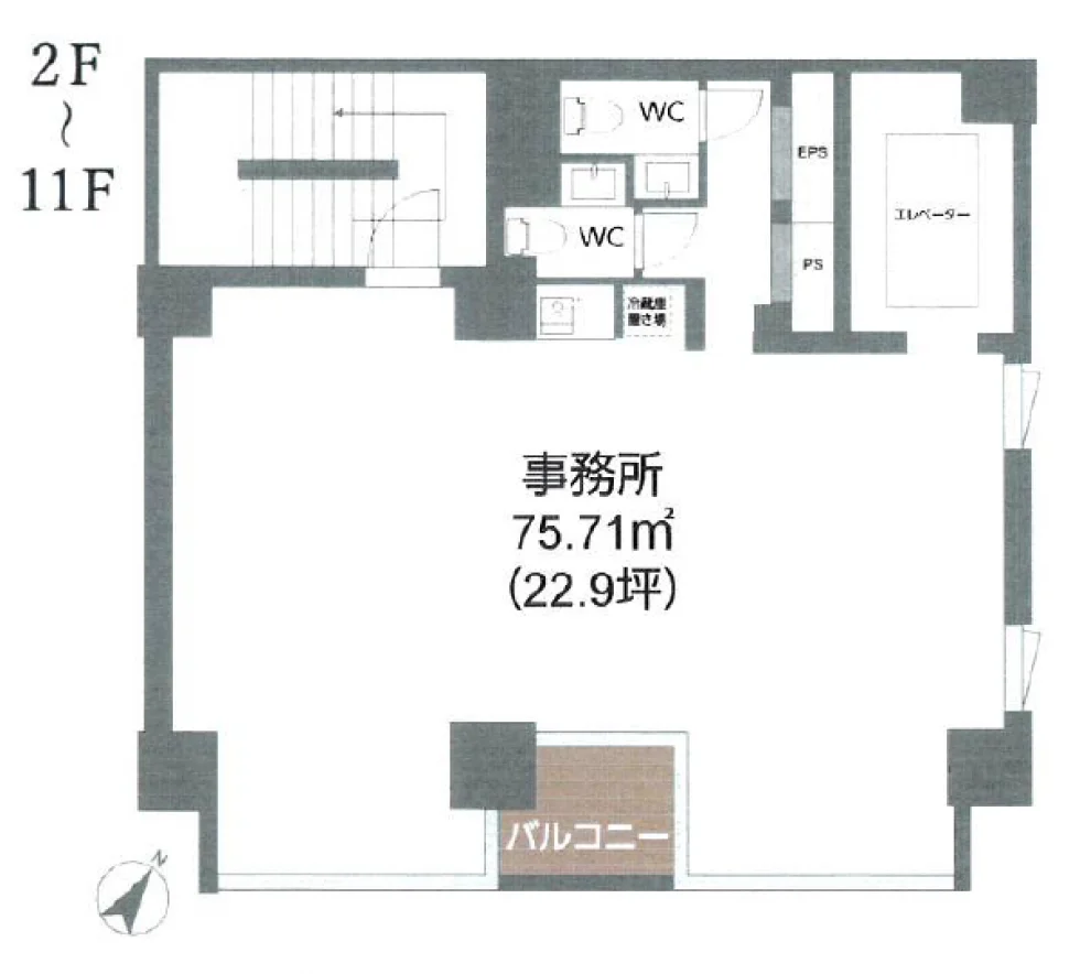 Biz Gate HAKATA 8 フロア図面 24