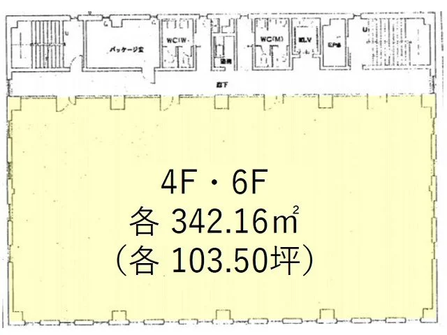 グランスクエア呉服町 6 フロア図面 30