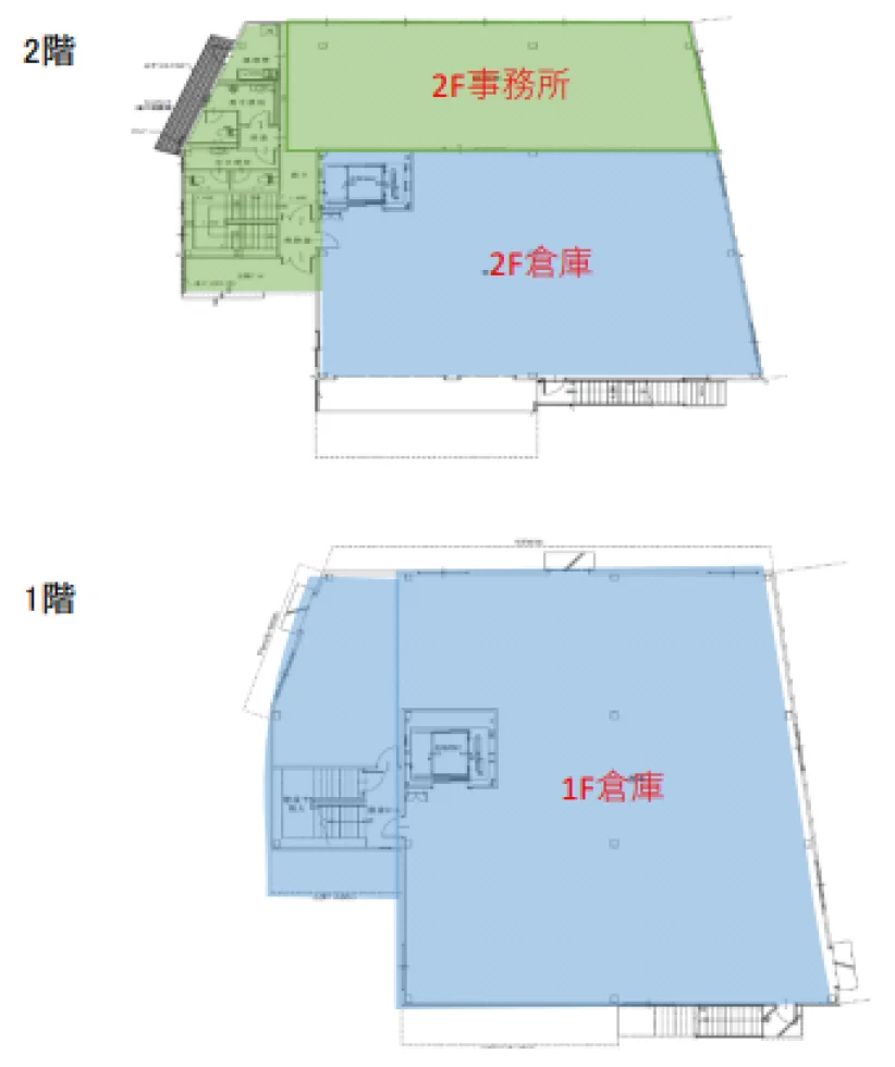 オフィスストレージ堤Ⅰ 一棟 フロア図面 6