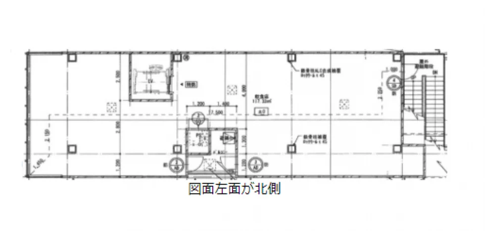 野仲ビル8号館 2 フロア図面 13