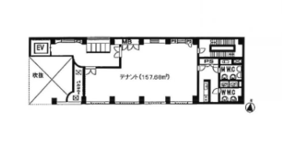 香椎ユーマイビル 3 フロア図面 5