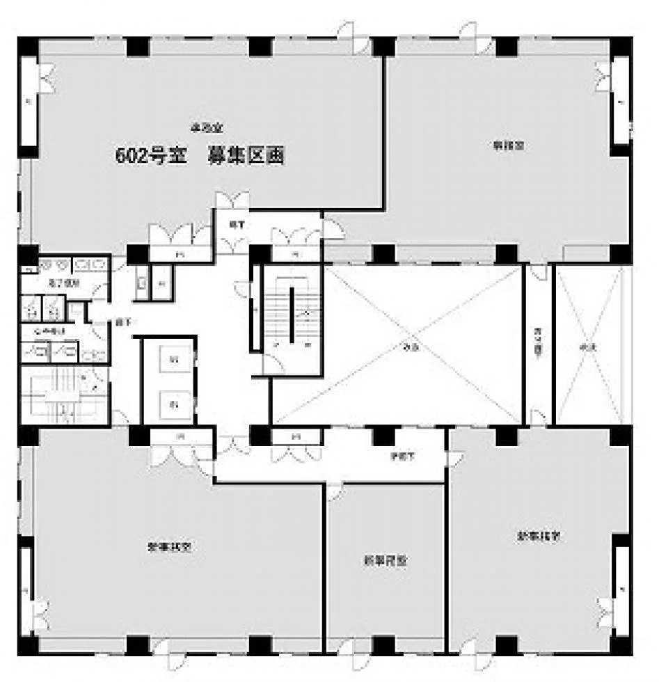 KDX船橋ビル 6 フロア図面 65