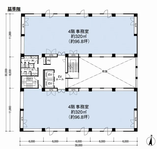KDX船橋ビル 6 フロア図面 69
